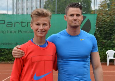 Leandro und Clemi, Tennis ProBase Winterthur